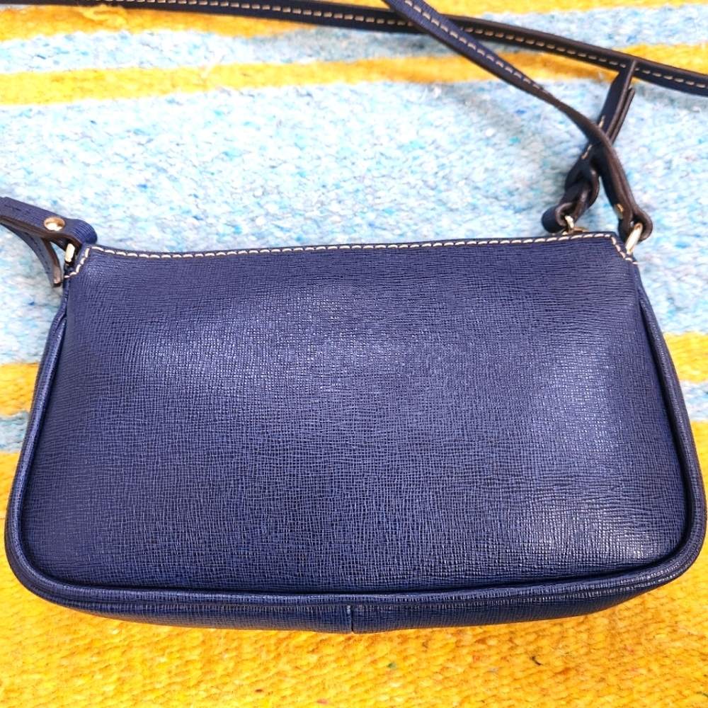 Dooney & Bourke Navy Crossbody Bag - Picture 11 of 12